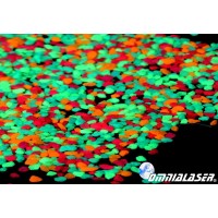 Granulato Ghiaia Reagente Agli UV Colori Misti - 200g