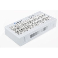 Lampada Strobo LED RGB 18x1W con Microfono Integrato e Sensibilità Regolabile per Effetti Luce Discoteca