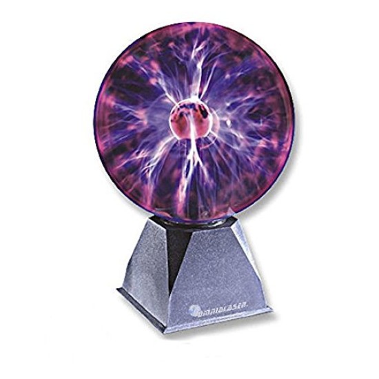 OmniaLaser OL-SP200 Lampada al Plasma Grande 20cm Sfera Decorativa Fulmini e Scariche Elettriche con Microfono Interno OmniaLaser OL-SP200 Lampada al Plasma Grande 20cm Sfera Decorativa Fulmini e Scariche Elettriche con Microfono Interno
