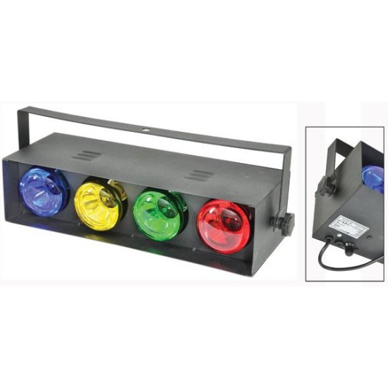 Effetto Luce Luci Psichedeliche DJ Discoteca - 4 Canali