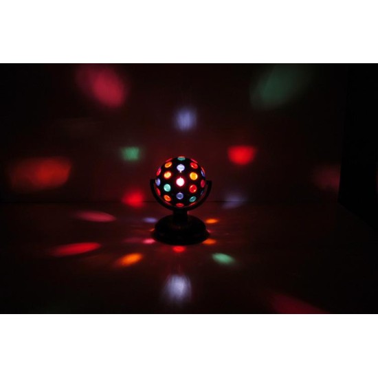 Effetto Luce Centropista Sfera Rotante 160, 5 colori Effetto Luce Centropista Sfera Rotante 160, 5 colori