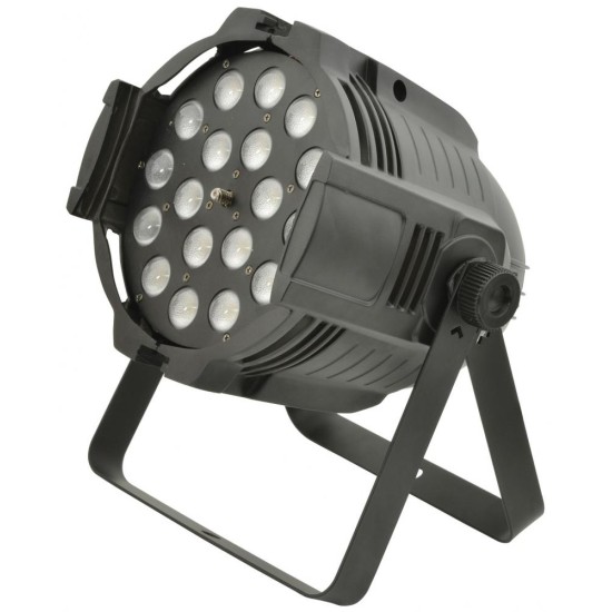 Faro Proiettore Multicolore Zoom Par Can 18 x RGBW LEDs Faro Proiettore Multicolore Zoom Par Can 18 x RGBW LEDs