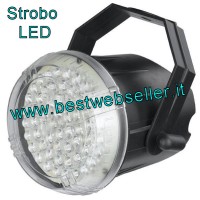 Effetto Luce LED Strobo 62 LED Grandi 10mm