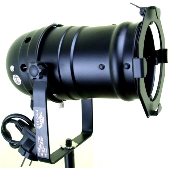 Faro PAR20 Nero con Attacco E27 – Varytec Max 75W