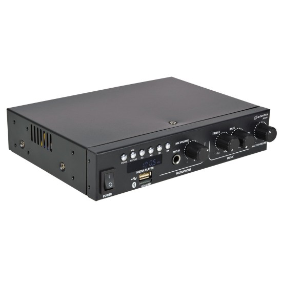 Amplificatore Mixer Compatto A200 2x100W con Lettore Multimediale e Bluetooth