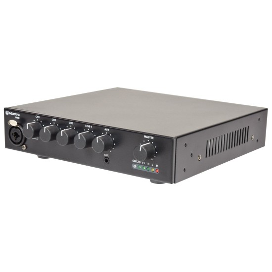 Amplificatore Mixer Compatto UA60 a 5 Canali per Installazioni PA