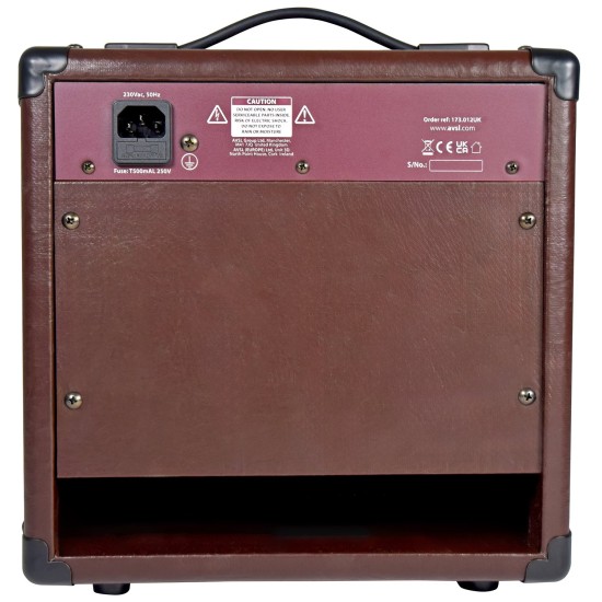 Amplificatore per Chitarra Acustica 15W con Bluetooth e Effetto Chorus