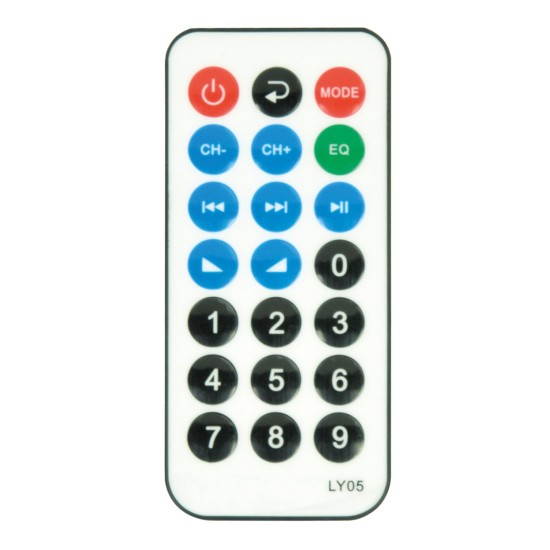 Amplificatore Stereo PA Compatto A22 con Lettore Media Integrato e Controllo Bluetooth