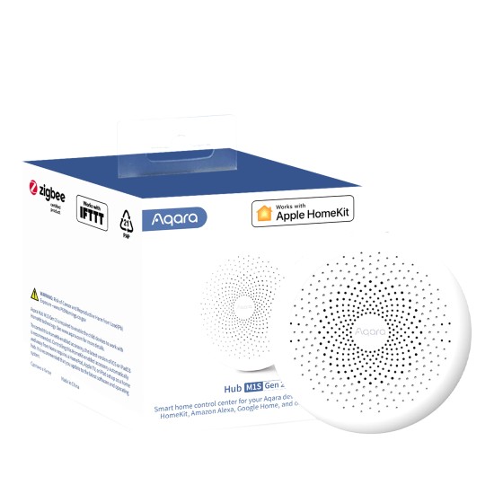 Aqara Hub Zigbee M1S Gen 2: Controllo Smart Home Avanzato con Luce RGB e Sirena Integrata
