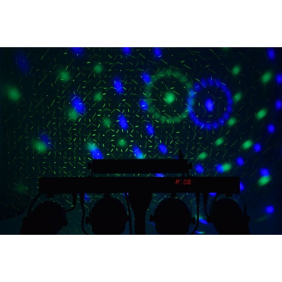 Barra LED Multi-Effetti con Treppiede per Eventi - Soluzione Completa di Illuminazione Portatile