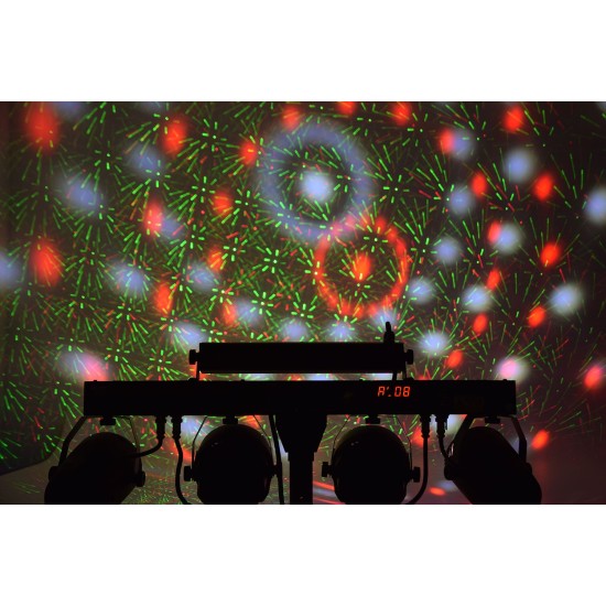 Barra LED Multi-Effetti con Treppiede per Eventi - Soluzione Completa di Illuminazione Portatile