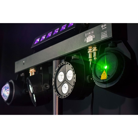 Barra LED Multi-Effetti con Treppiede per Eventi - Soluzione Completa di Illuminazione Portatile