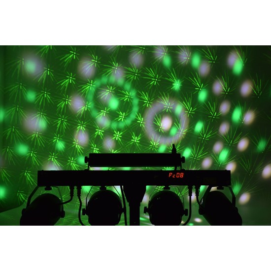 Barra LED Multi-Effetti con Treppiede per Eventi - Soluzione Completa di Illuminazione Portatile