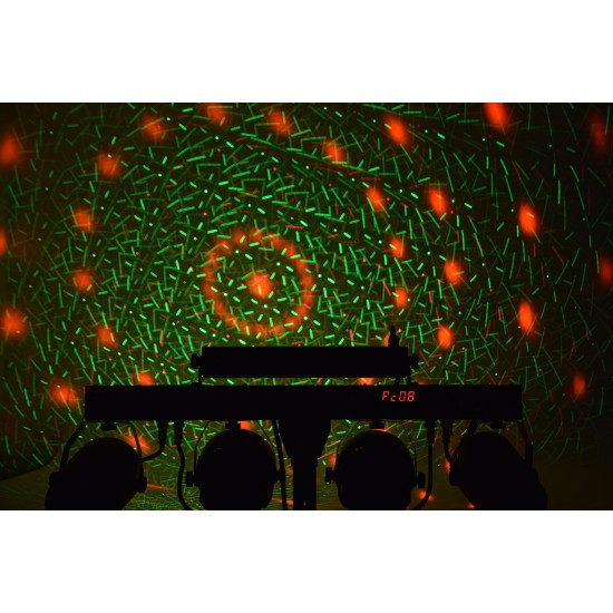 Barra LED Multi-Effetti con Treppiede per Eventi - Soluzione Completa di Illuminazione Portatile