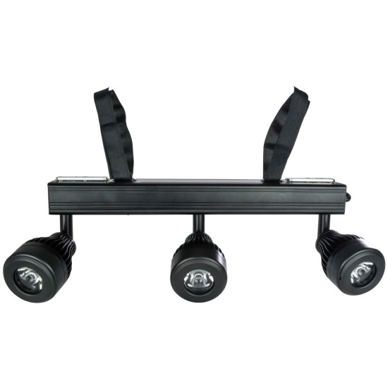 Barra Led Pinspot Ricaricabile 3x5W per Illuminazione Eventi