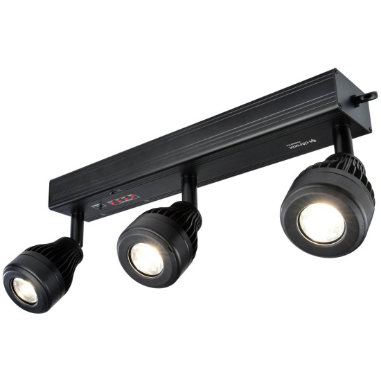 Barra Led Pinspot Ricaricabile 3x5W per Illuminazione Eventi