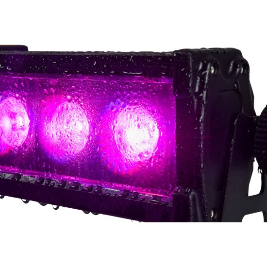 Barra LED RGBWA/UV Impermeabile 18x18W per Effetti Luce Professionali