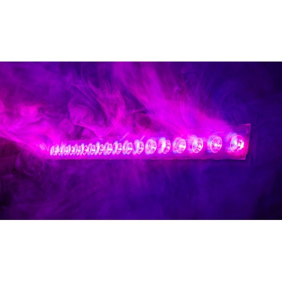 Barra LED RGBWA/UV Impermeabile 18x18W per Effetti Luce Professionali