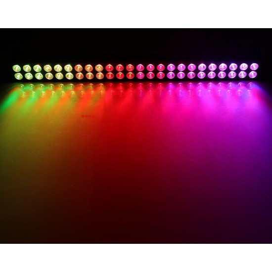 Barra LED Wall Bar RGBA 48x3W: Illuminazione Scenografica Professionale