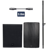 Bundle Cassa Attiva MonoSound G CL1215A per Eventi fino a 120 Persone