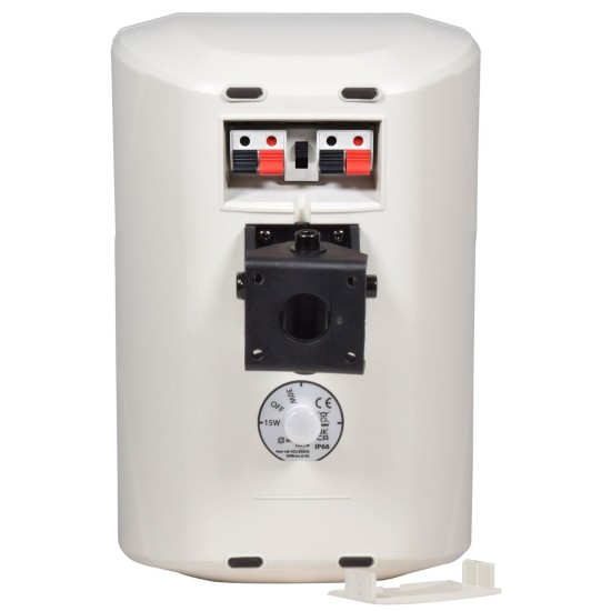 Cassa Acustica da Parete 100V LX6T - Bianco, Ideale per Interni ed Esterni