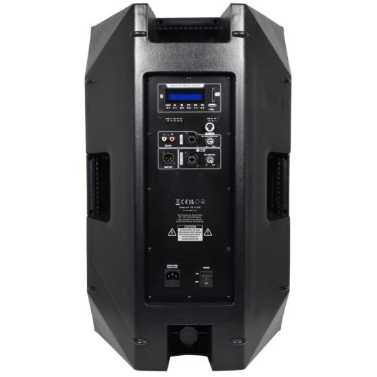 Cassa Attiva Professionale 15'' 350W RMS con USB/SD/BT e DSP - CASA-15A