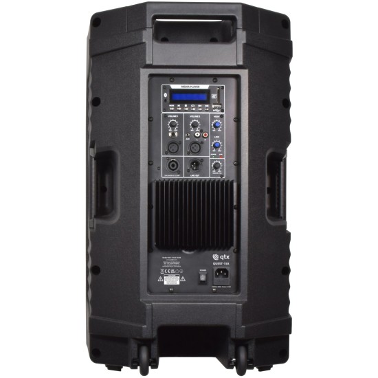 Cassa Attiva Professionale QUEST-15A 880W con Amplificatore Integrato