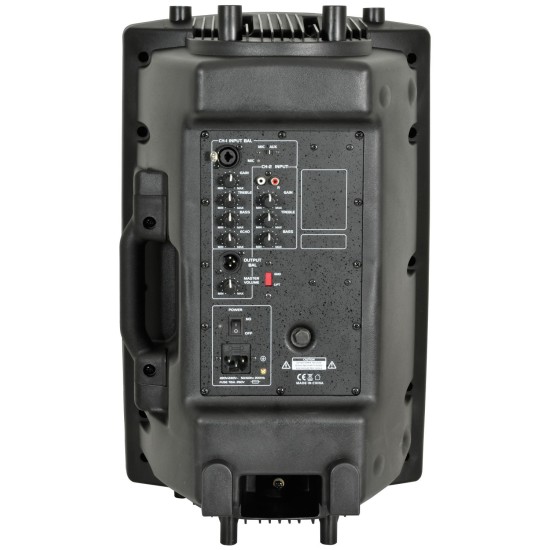 Cassa Attiva Professionale QX12A con Amplificatore Integrato e Driver in Titanio