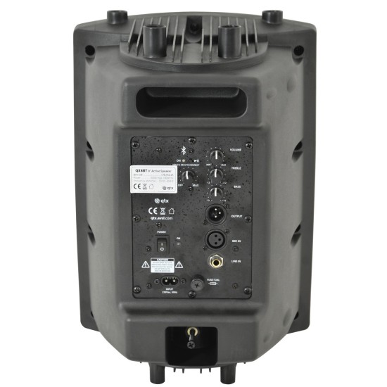 Cassa Attiva Professionale QX8BT con Bluetooth e Amplificatore Integrato