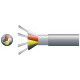 Cavo Audio 4 Core Schermato a Treccia, 112/0.12mm, 5.5mmØ, Grigio, 100m