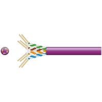 Cavo di Rete Cat5e U/UTP LSZH 305m Lilla - Trasmissione Dati Veloce