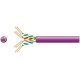 Cavo di Rete Cat5e U/UTP LSZH 305m Lilla - Trasmissione Dati Veloce