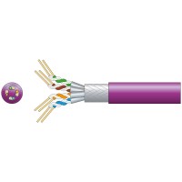 Cavo di Rete Cat6a S/FTP LSZH 305m Lilla ad Alta Velocità