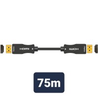 Cavo HDMI Attivo in Fibra Ottica 4K UHD 75m per Trasmissioni Lunghe