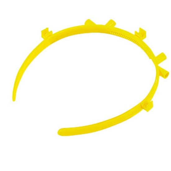 Set 10 Cerchietti Luminosi per Party con Orecchie Topolino | Accessorio per Knicklichter Neon | Ideale per Feste, Carnevale e Halloween