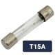 Confezione da 10 Fusibili a Rallentata Fusione 6x32mm T15A