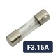 Confezione da 10 Fusibili in Vetro F3.15A 5x20mm Rapida Interruzione