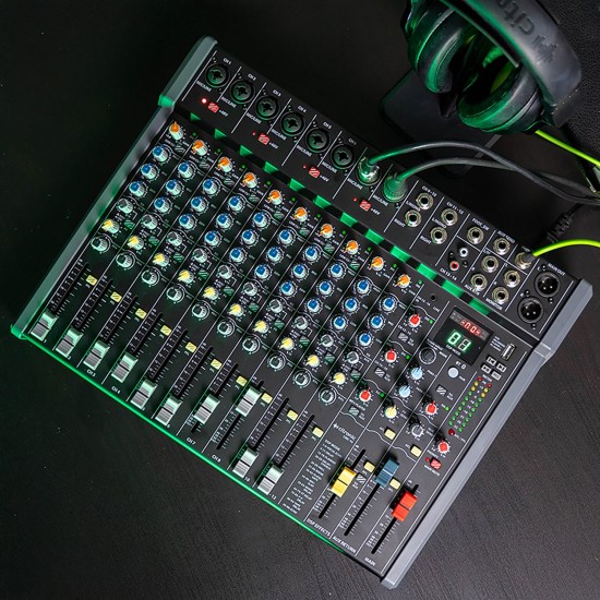 Console Mixer Audio Professionale CMC-16 con Effetti DSP e Connettività Bluetooth