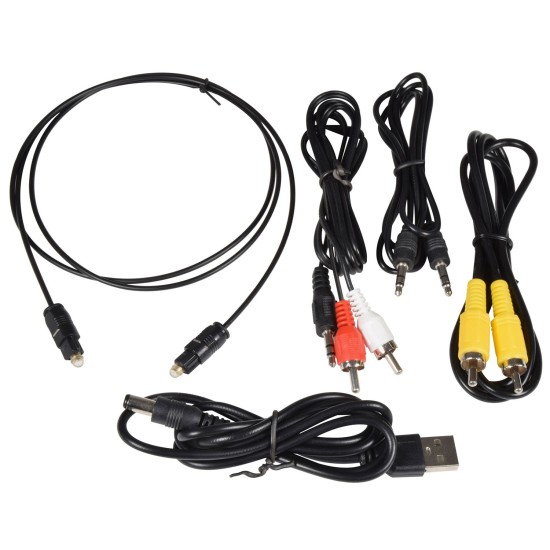 Convertitore Audio Multifunzionale e Ricevitore Bluetooth con Telecomando IR