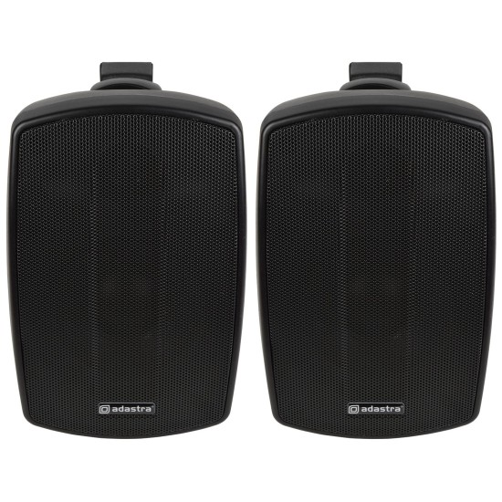 Coppia di Diffusori BH4 da Interno/Esterno Neri: Audio di Qualità per Ogni Ambiente