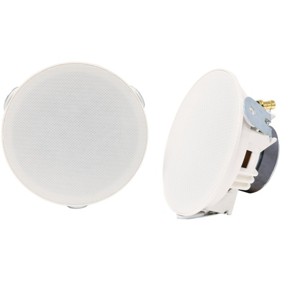 Coppia Diffusori da Soffitto Slimline SL4 con Driver Hi-Flex e Tweeter Mylar