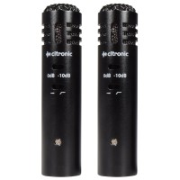 Coppia Microfoni a Condensatore EC20 - Stereo ad Alta Sensibilità