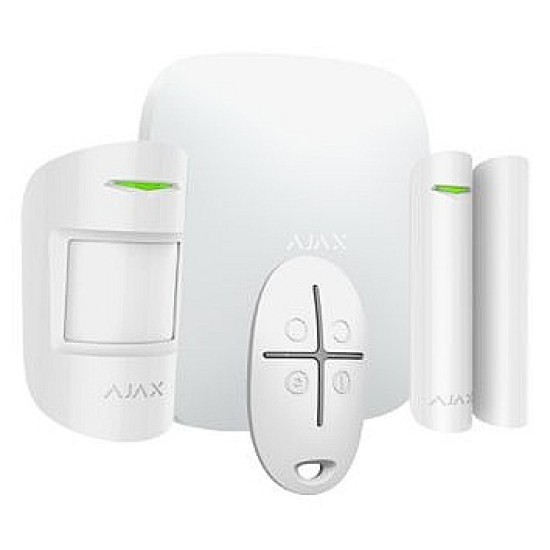 Kit di Allarme Smart Ajax StarterKit Wireless Bianco - Protezione Completa