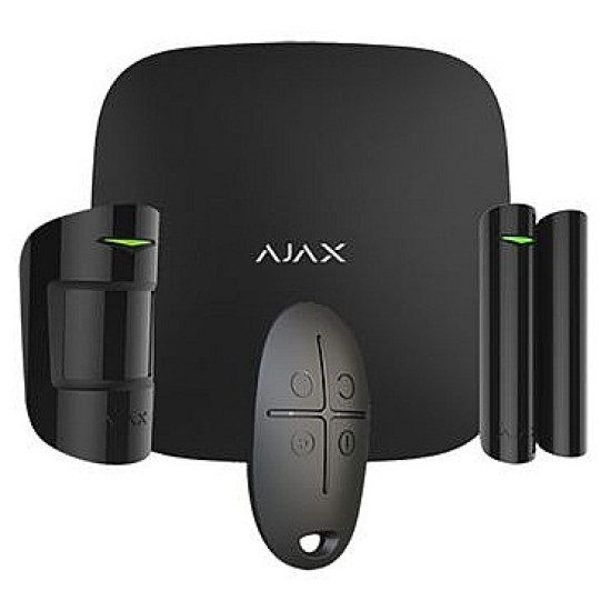 Ajax StarterKit Sistema di Allarme Smart Nero - Sicurezza Avanzata