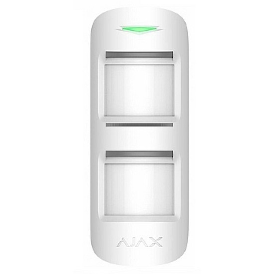 Rilevatore di Movimento Ajax MotionProtect Outdoor Wireless Bianco per Esterni - Pet Immune