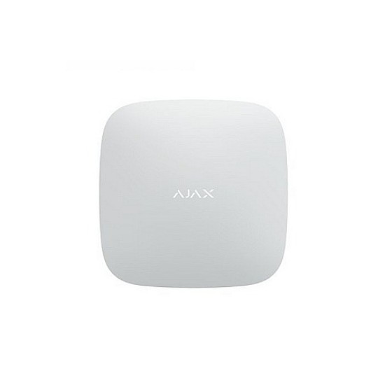 Ajax Hub 2 Plus Bianco - Centralina di Controllo Avanzata con Wi-Fi, Ethernet e LTE