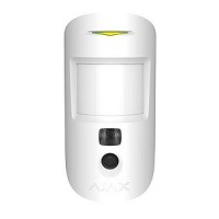Ajax MotionCam PhOD Rilevatore di Movimento Wireless con Fotocamera, Bianco