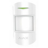 Ajax MotionProtect Plus Bianco - Rilevatore di Movimento PIR Wireless