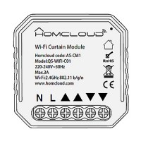 Modulo Tapparelle Wi-Fi da Incasso Homcloud - Controllo Smart per Smart Home