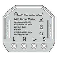 Modulo Dimmer Wi-Fi 1CH da Incasso Compatibile con Alexa e Google Home